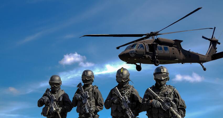 Special Forces In Dirty Bomb Attack Training header image
